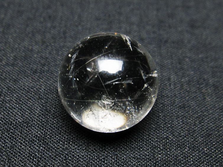 ルチル入り 水晶 丸玉 16mm [T318-4744] 2枚目