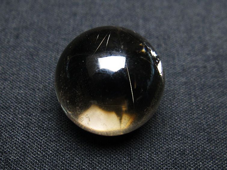 ルチル入り 水晶 丸玉 17mm [T318-4896] 3枚目