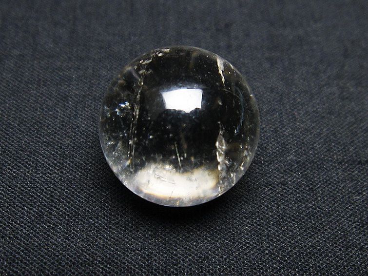 ルチル入り 水晶 丸玉 17mm [T318-4912] 1枚目