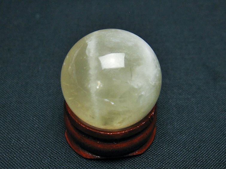 シトリン水晶 丸玉 25mm [t318-5797] 3枚目