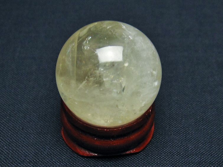 シトリン水晶 丸玉 26mm [t318-5843] 3枚目