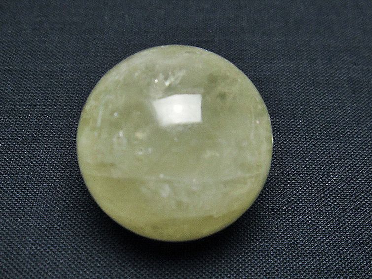 シトリン水晶 丸玉 26mm [t318-5844] 1枚目