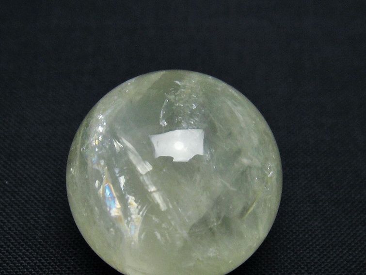 シトリン水晶 丸玉 24mm [t318-5856] 2枚目