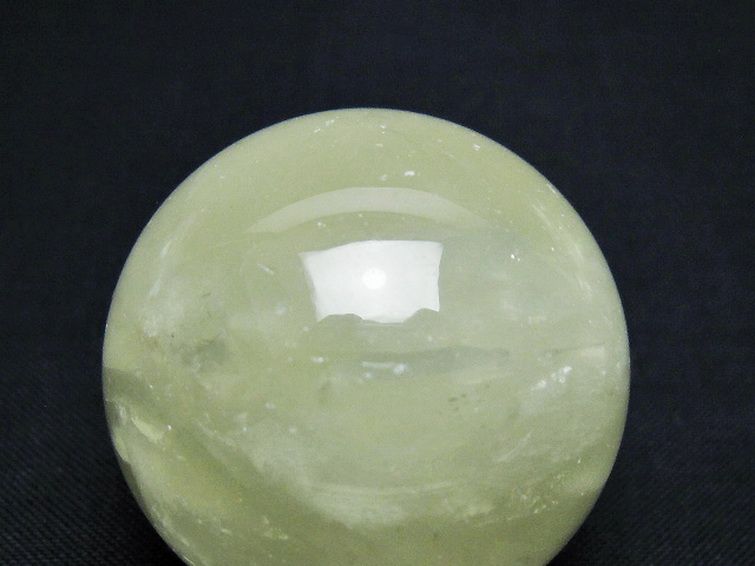 シトリン水晶 丸玉 36mm [T318-6125] 2枚目