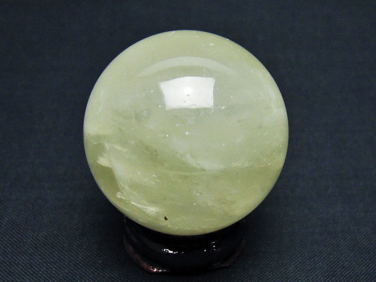 シトリン水晶 丸玉 36mm [T318-6125] 3枚目