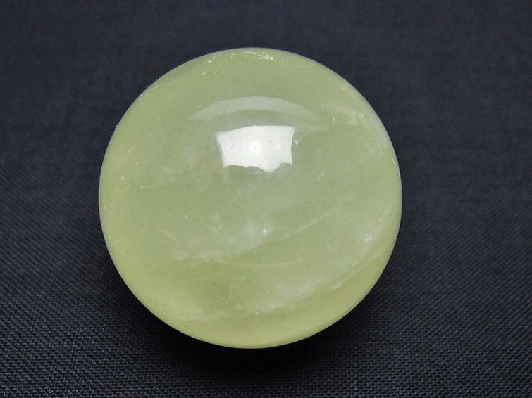 シトリン水晶 丸玉 31mm [T318-6152] 1枚目