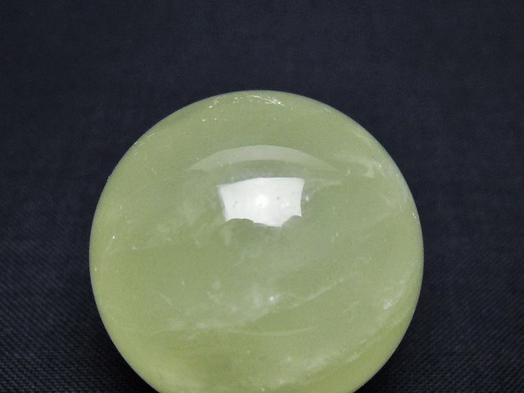 シトリン水晶 丸玉 31mm [T318-6152] 2枚目