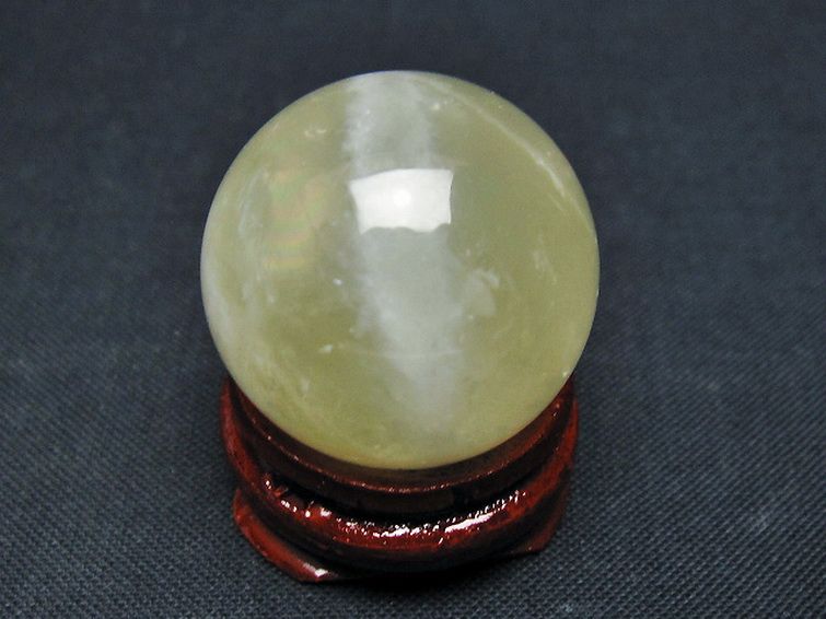 シトリン水晶 丸玉 25mm [t318-6281] 3枚目