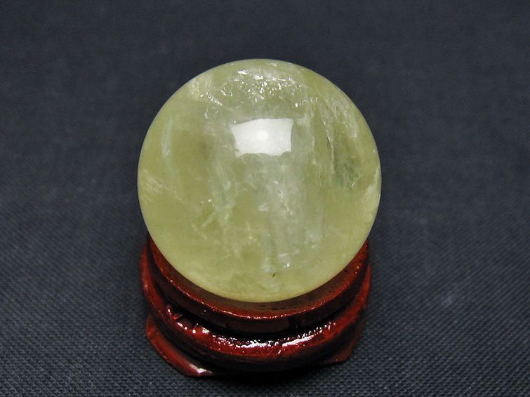シトリン水晶 丸玉 24mm [t318-6285] 3枚目