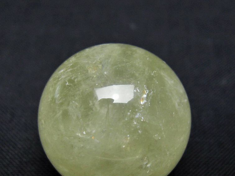 シトリン水晶 丸玉 24mm [t318-6287] 2枚目