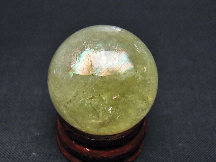 シトリン水晶 丸玉 27mm [t318-6325]