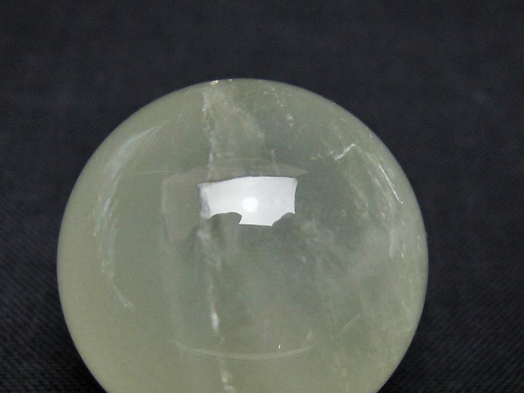 シトリン水晶 丸玉 28mm [t318-6327] 2枚目