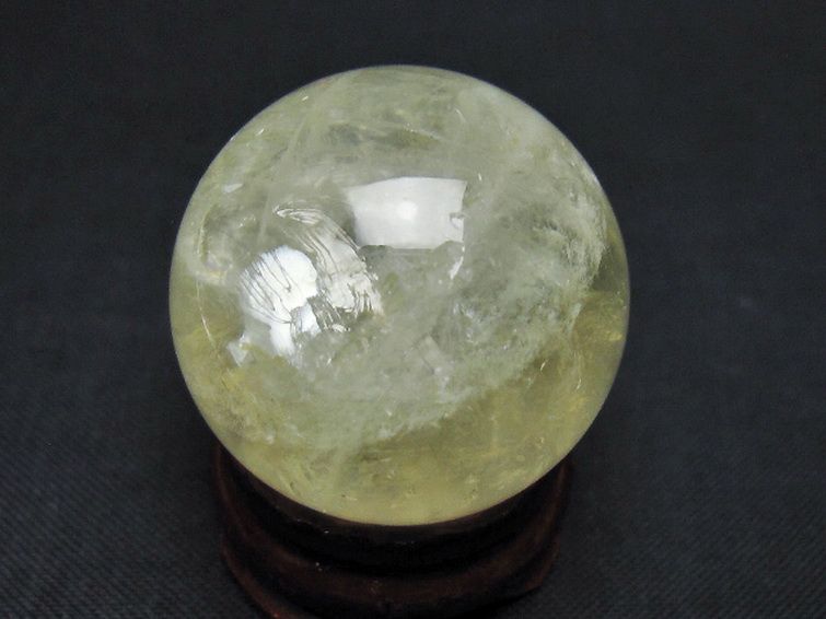 シトリン水晶 丸玉 28mm [t318-6330] 3枚目