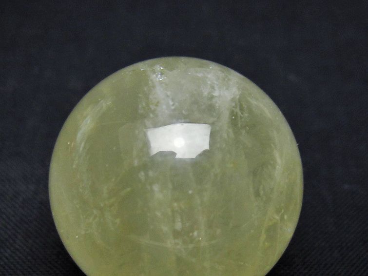 シトリン水晶 丸玉 29mm [t318-6335] 2枚目