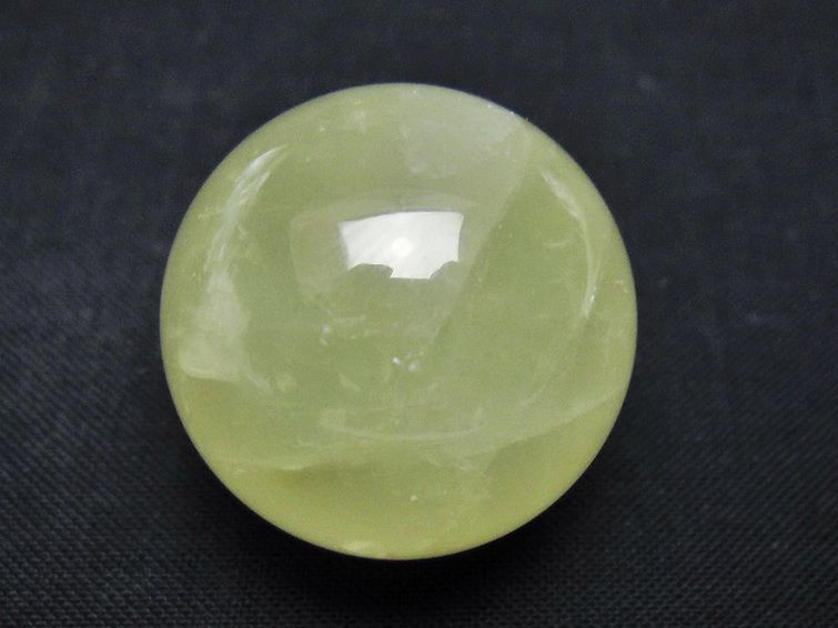 シトリン水晶 丸玉 27mm [t318-6350] 1枚目