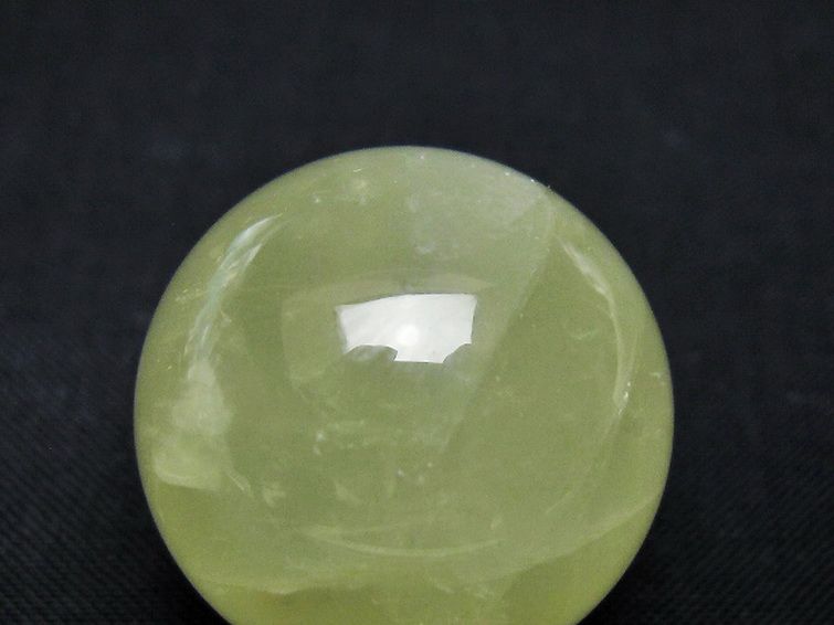 シトリン水晶 丸玉 27mm [t318-6350] 2枚目