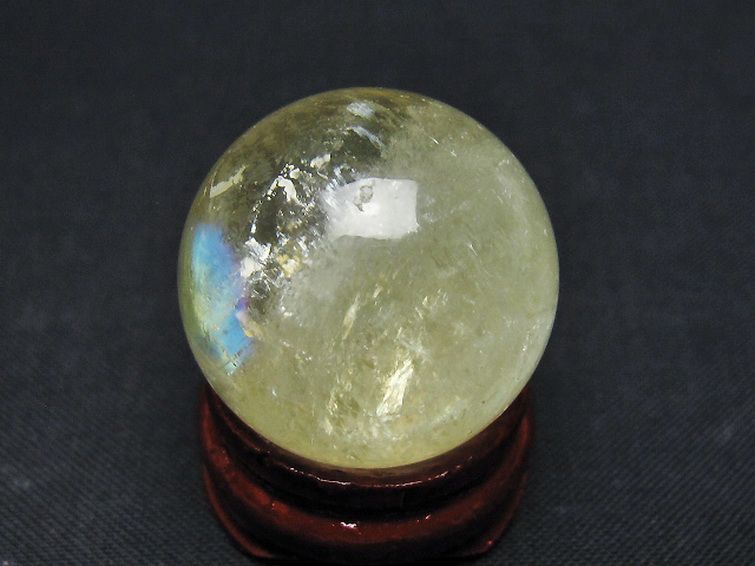 シトリン水晶 丸玉 25mm [t318-6364] 3枚目