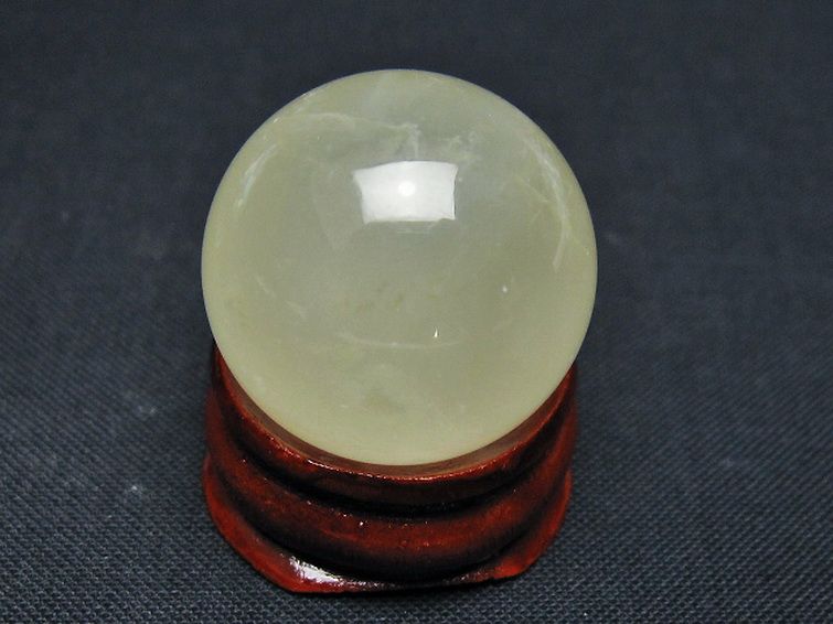 シトリン水晶 丸玉 24mm [t318-6374] 3枚目