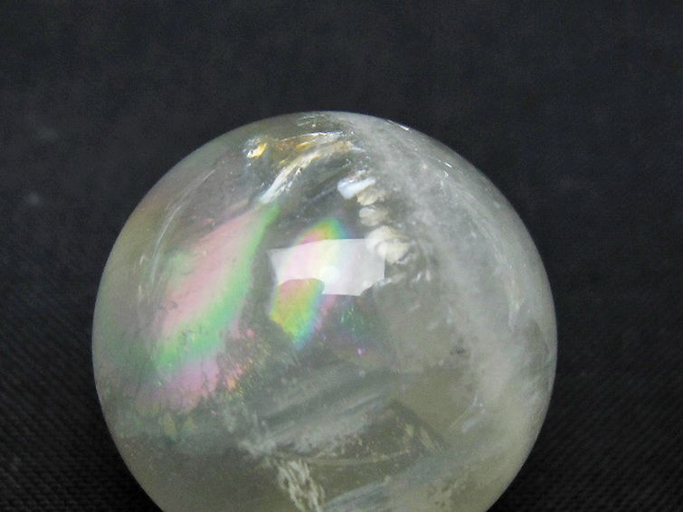 シトリン水晶 丸玉 25mm [t318-6393] 2枚目