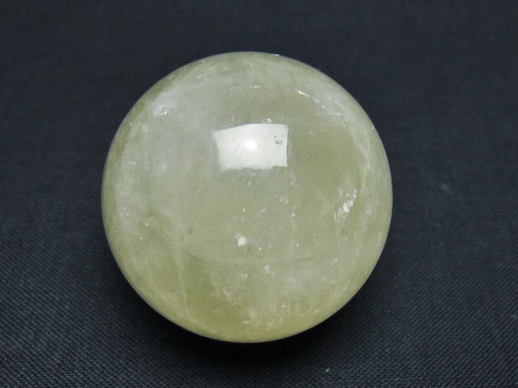 シトリン水晶 丸玉 35mm [t318-6440] 1枚目