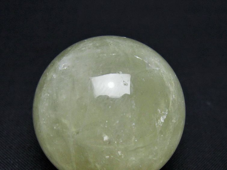 シトリン水晶 丸玉 35mm [t318-6440] 2枚目