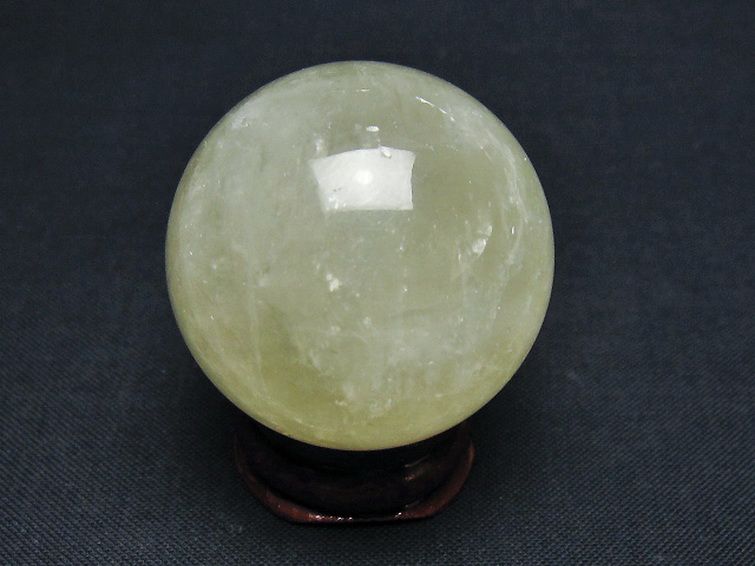 シトリン水晶 丸玉 35mm [t318-6440] 3枚目