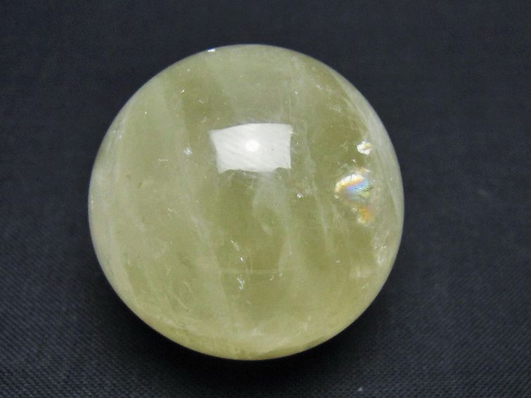 シトリン水晶 丸玉 35mm [t318-6442] 1枚目