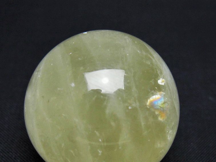 シトリン水晶 丸玉 35mm [t318-6442] 2枚目