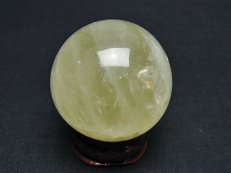 シトリン水晶 丸玉 35mm [t318-6442] 3枚目