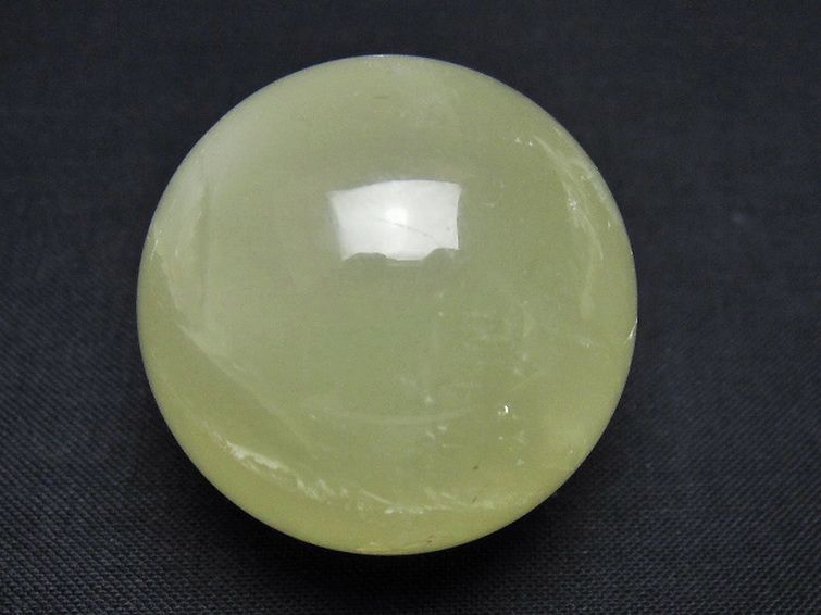 シトリン水晶 丸玉 35mm [t318-6443] 1枚目