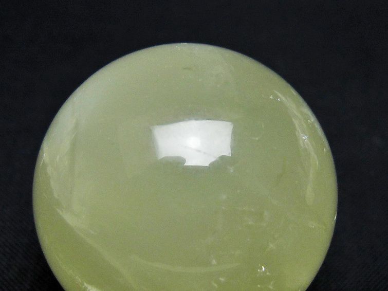 シトリン水晶 丸玉 35mm [t318-6443] 2枚目