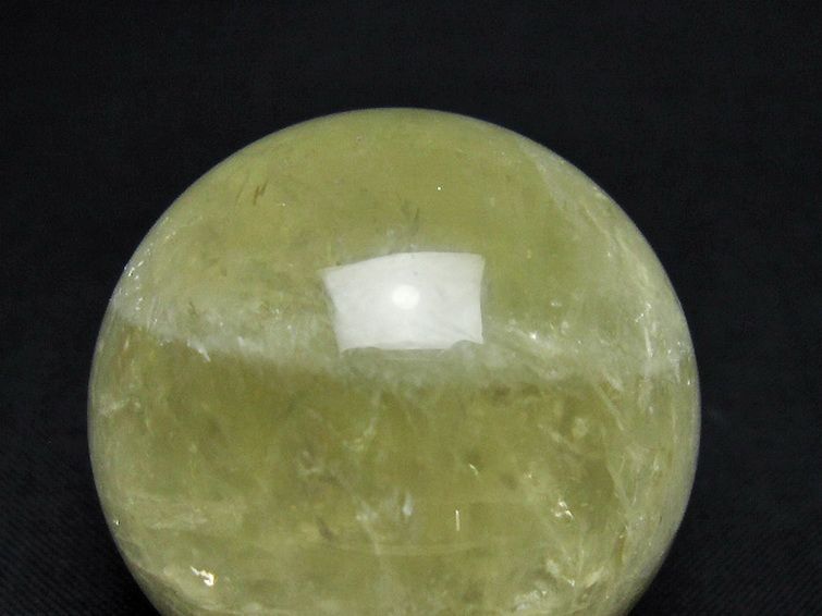 シトリン水晶 丸玉 39mm [t318-6450] 2枚目