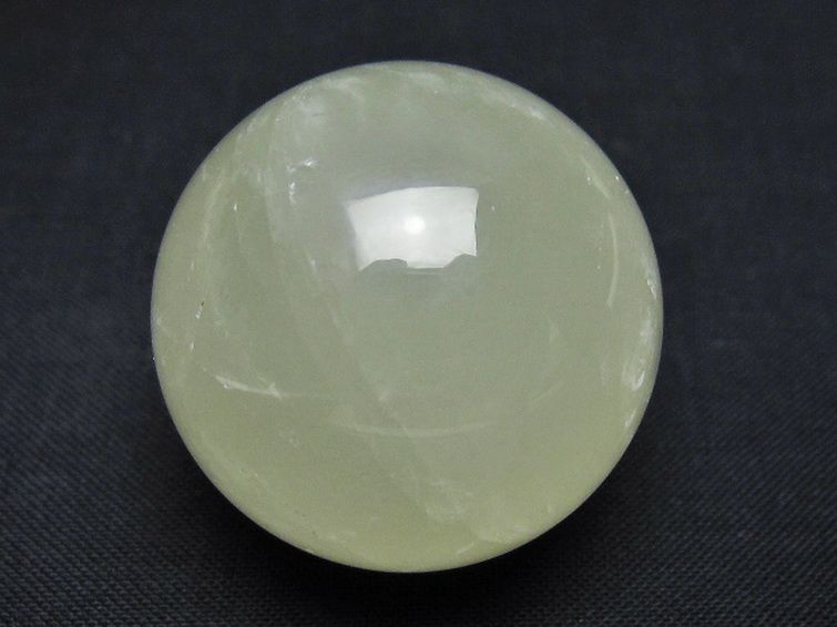 シトリン水晶 丸玉 33mm [t318-6468] 1枚目