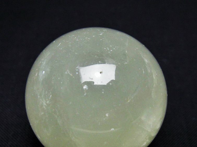 シトリン水晶 丸玉 33mm [t318-6519] 2枚目