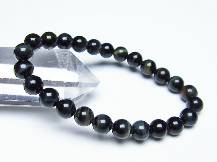 ミックスタイガーアイ ブレスレット 7mm [t32-6816] 1枚目