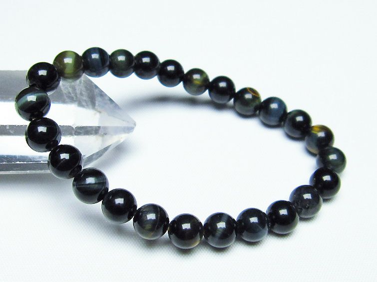 ミックスタイガーアイ ブレスレット 7mm [t32-6825] 1枚目