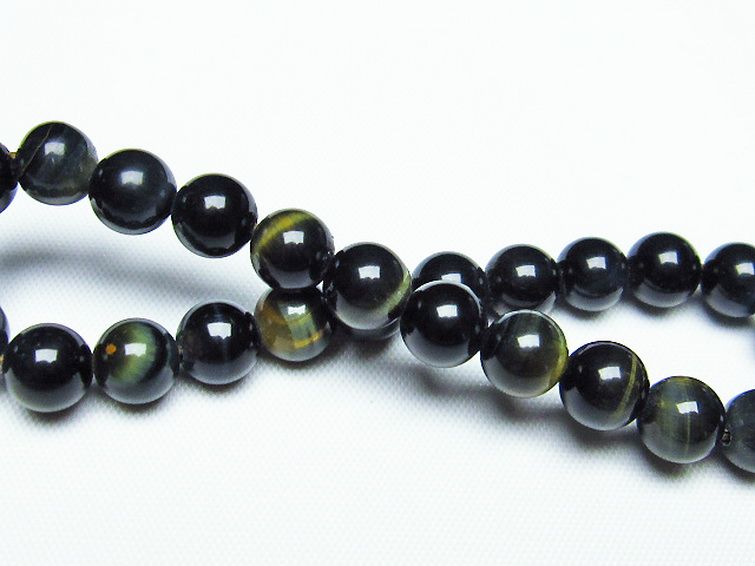 ミックスタイガーアイ ブレスレット 7mm [T32-6828] 2枚目