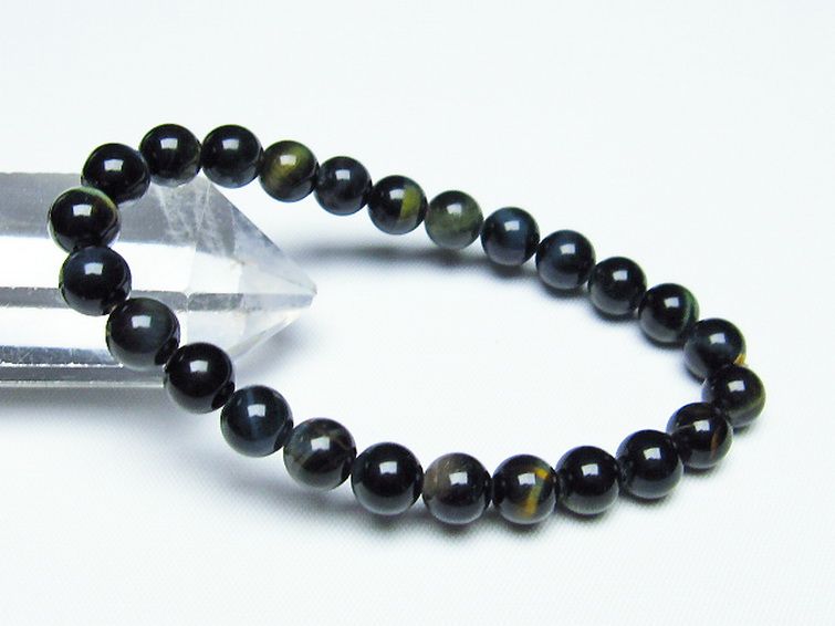 ミックスタイガーアイ ブレスレット 7mm [T32-6837] 1枚目