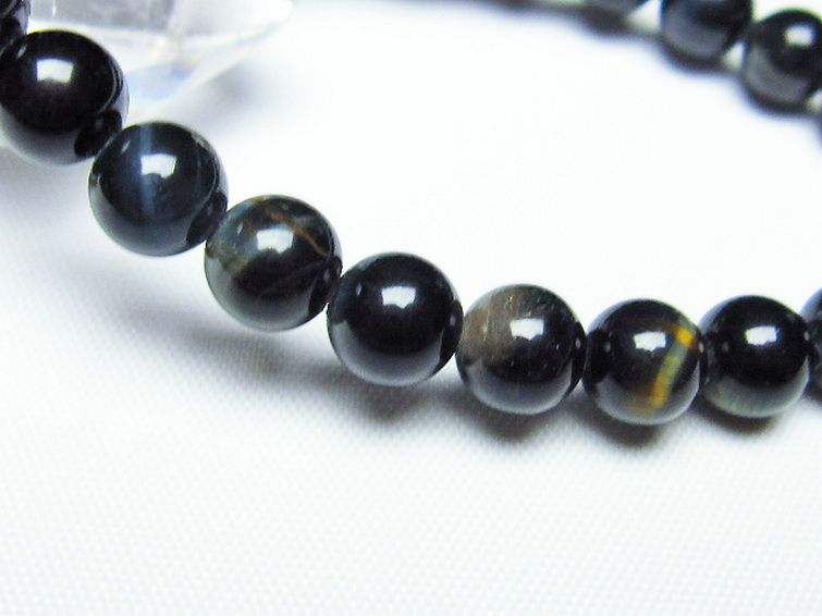 ミックスタイガーアイ ブレスレット 7mm [T32-6837] 3枚目