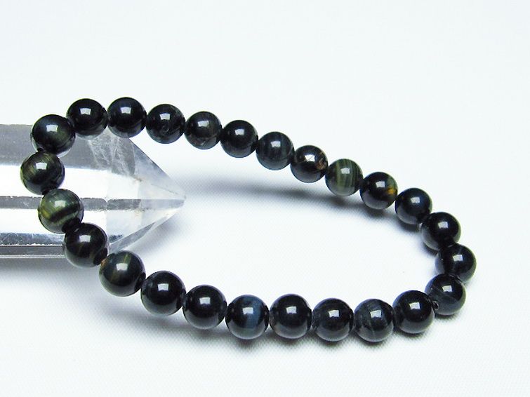 ミックスタイガーアイ ブレスレット 7mm [t32-6843] 1枚目