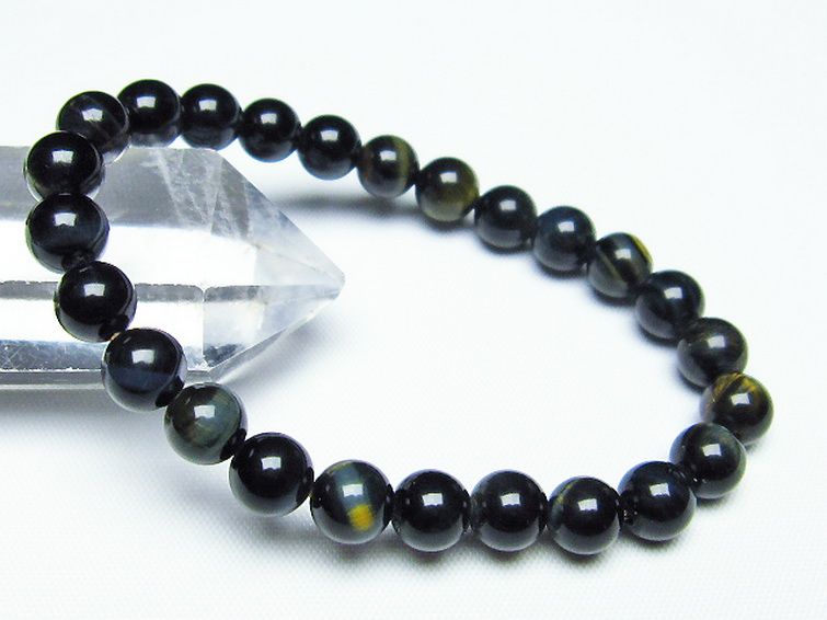 ミックスタイガーアイ ブレスレット 7mm [T32-6847] 1枚目