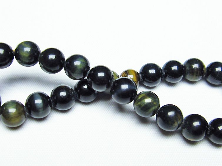 ミックスタイガーアイ ブレスレット 7mm [t32-6849] 2枚目