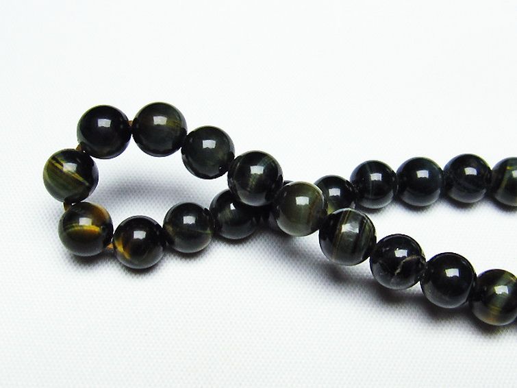 ミックスタイガーアイ ブレスレット 7mm [T32-7071] 2枚目