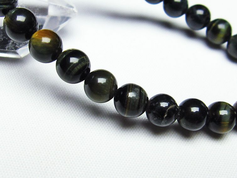 ミックスタイガーアイ ブレスレット 7mm [T32-7071] 3枚目