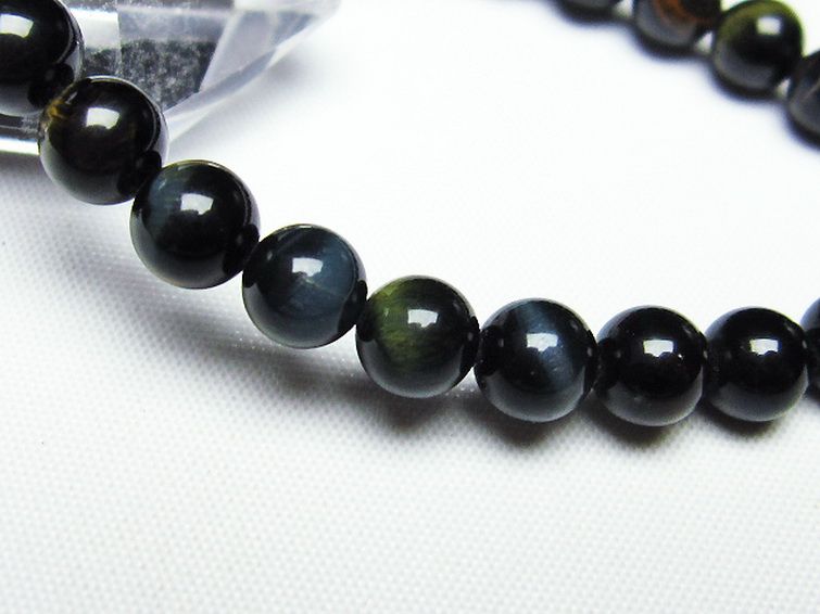 ミックスタイガーアイ ブレスレット 7mm [T32-7076] 3枚目