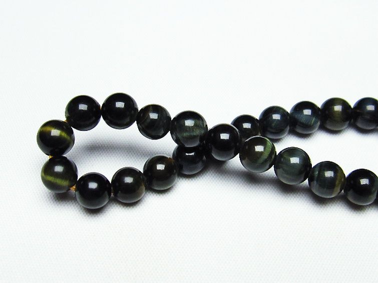 ミックスタイガーアイ ブレスレット 7mm [T32-7084] 2枚目