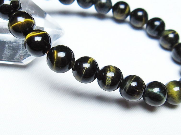 ミックスタイガーアイ ブレスレット 8mm [T32-7277] 3枚目