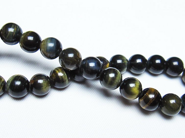 ミックスタイガーアイ ブレスレット 7mm [T32-7282] 2枚目