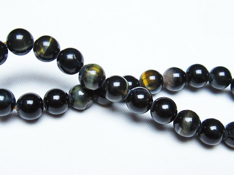 ミックスタイガーアイ ブレスレット 7mm [T32-7287] 2枚目