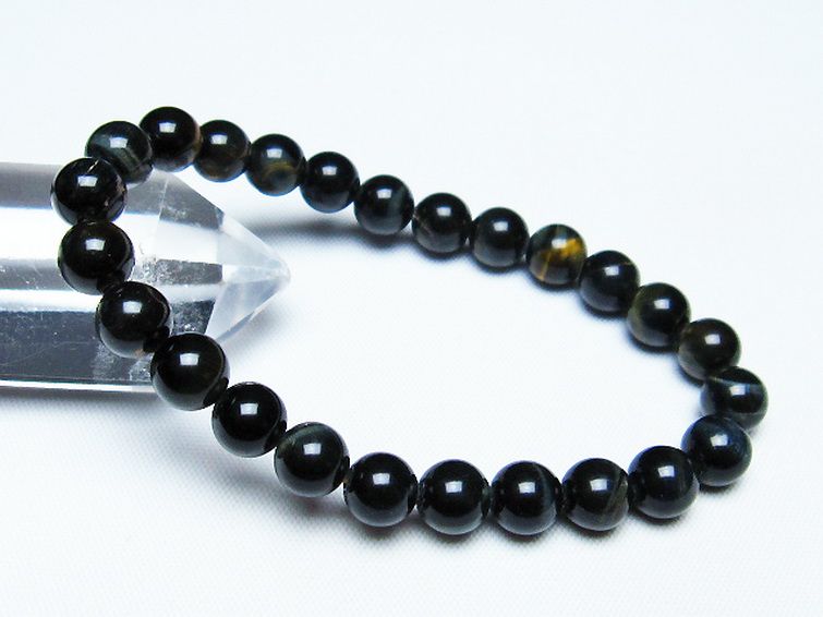 ミックスタイガーアイ ブレスレット 7mm [T32-7289] 1枚目